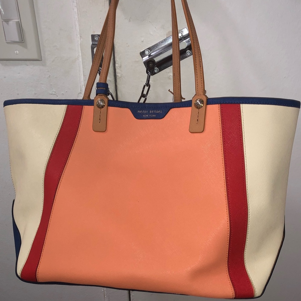 Henri Bendel Color block Tote